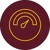 Speed meter Vector Icon