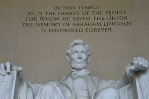 el Lincoln monumento foto