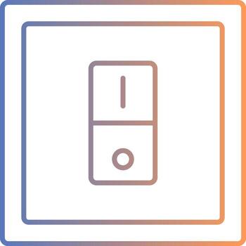 Switcher Line Gradient Icon vector