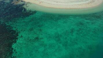 Aerial view of Maltatayoc island video