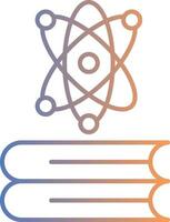 Knowledge Line Gradient Icon vector