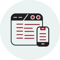 Responsive Vector Icon