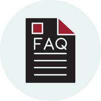 Faq Vector Icon