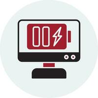 Computer Screen Vector Icon