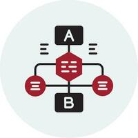 Flowchart Vector Icon