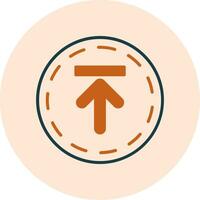 Up Arrow Upload Vector Icon