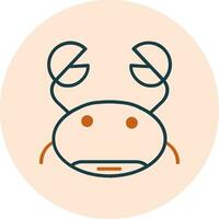 Crab Vector Icon