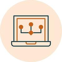 Data Modeling Vector Icon