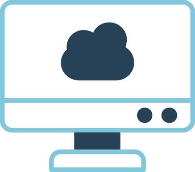 Cloud Computing Vector Icon