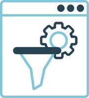 Web Maintenance Vector Icon