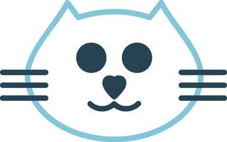 Cat face Vector Icon