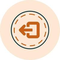 Logout Vector Icon