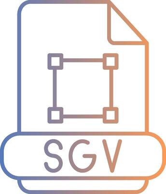 Svg Line Gradient Icon