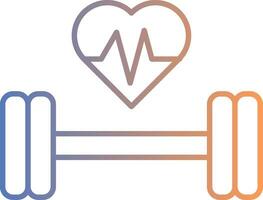 line gradient icon vector