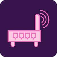 Wifi Router Vector Icon