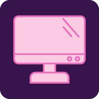 Monitor Screen Vector Icon