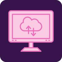 Cloud Computing Vector Icon