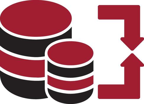 Data Migration Vector Icon