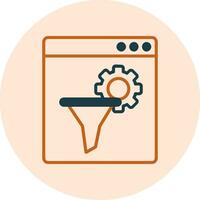 Web Maintenance Vector Icon