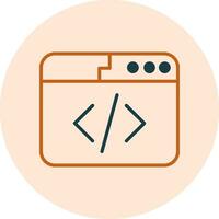 Coding Vector Icon