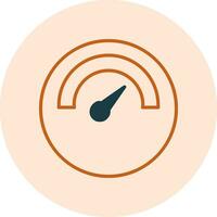 Speed meter Vector Icon