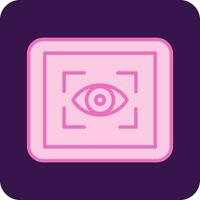 Eye Scanner Vector Icon