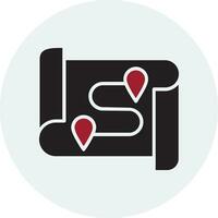 Map Vector Icon