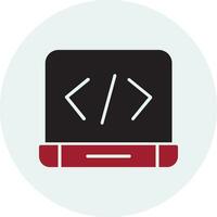 Web coding Vector Icon