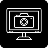 icono de vector de camara