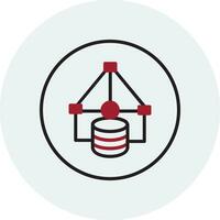 Data Model Vector Icon