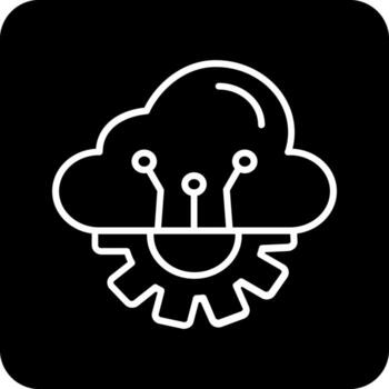 Cloud Computing Vector Icon