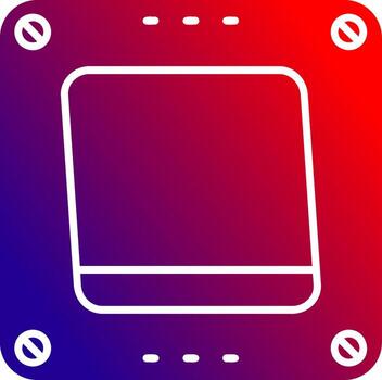 cambiar sólido degradado icono vector