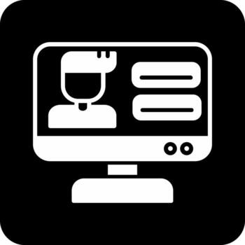 iniciar sesión en icono de vector