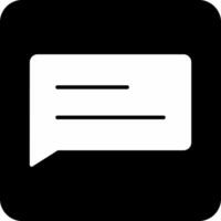 icono de vector de conversación