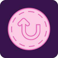 U Turn Vector Icon