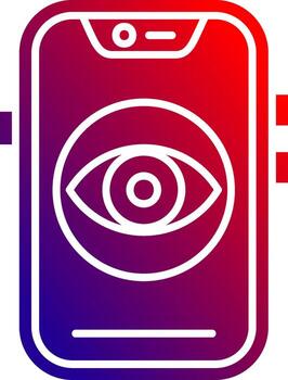 View Solid Gradient Icon vector