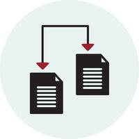 File Sharing Vector Icon