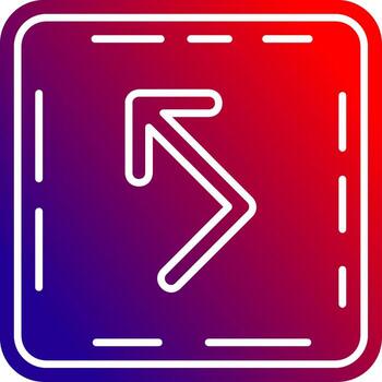 Bounce Solid Gradient Icon vector