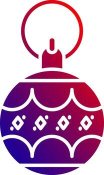 chuchería sólido degradado icono vector