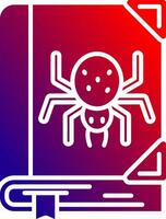 Horror Solid Gradient Icon vector