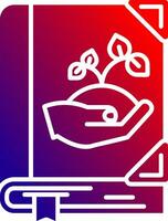 Ecology Solid Gradient Icon vector