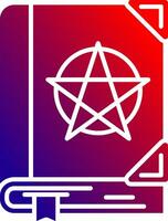 Spell Solid Gradient Icon vector