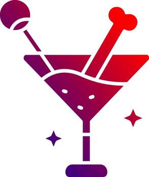 Drink Solid Gradient Icon vector