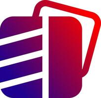 Transparent Solid Gradient Icon vector