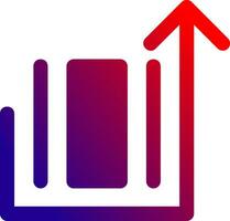 Deploy object Solid Gradient Icon vector