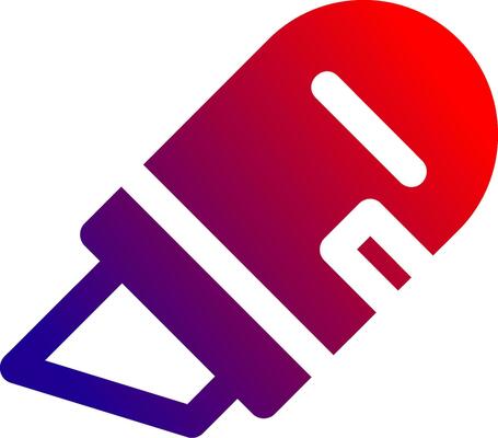 Cutter Solid Gradient Icon
