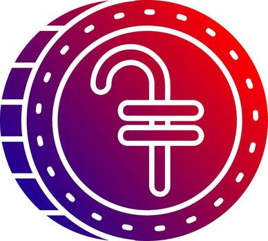 Dram Solid Gradient Icon vector