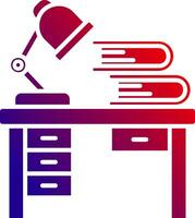 Workspace Solid Gradient Icon vector