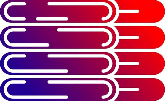 Fabric Solid Gradient Icon vector