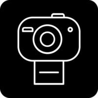 icono de vector de cámara de fotos